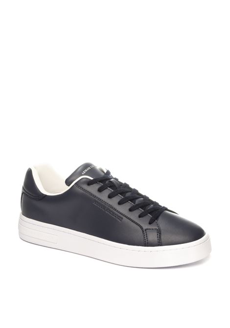 Snekaer pelle blu ARMANI EXCHANGE | XM000141AF11912-UB100